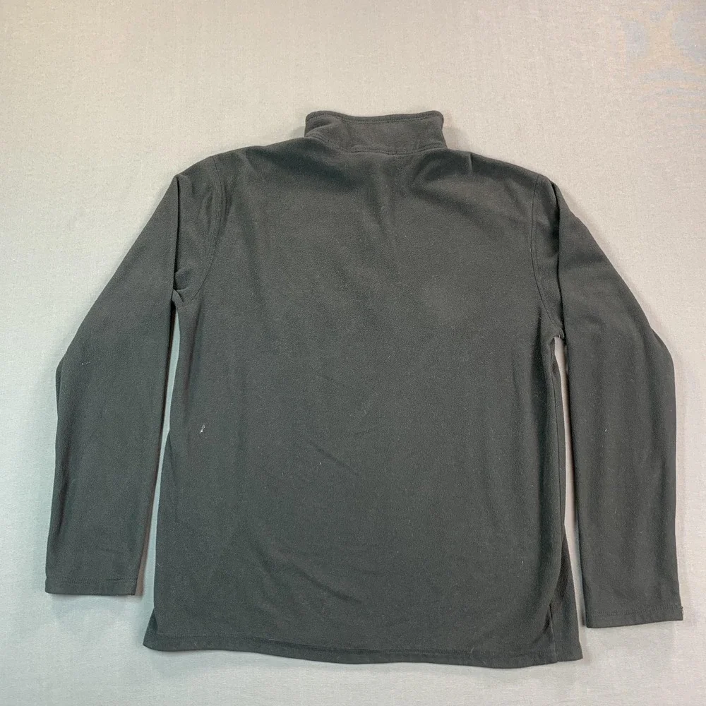 The North Face Pullover Mens M Black 1/4 Zip Lightwear Fleece Mock Neck Hiking‎